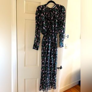 Veronica Beard Silk Midi Dress
